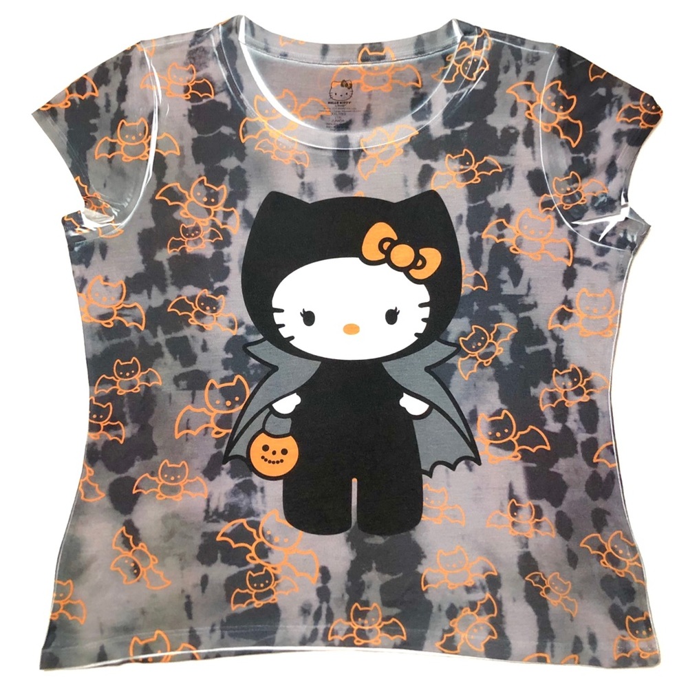 Hello Kitty Batty Halloween Top